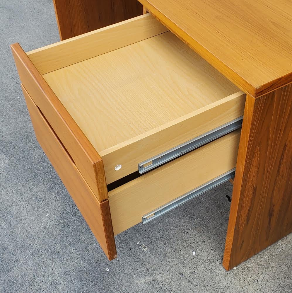 Danish teak 2 desks one with hutch Jesper