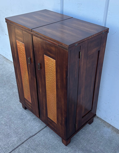 Dark wood buffet/ server cabinet
