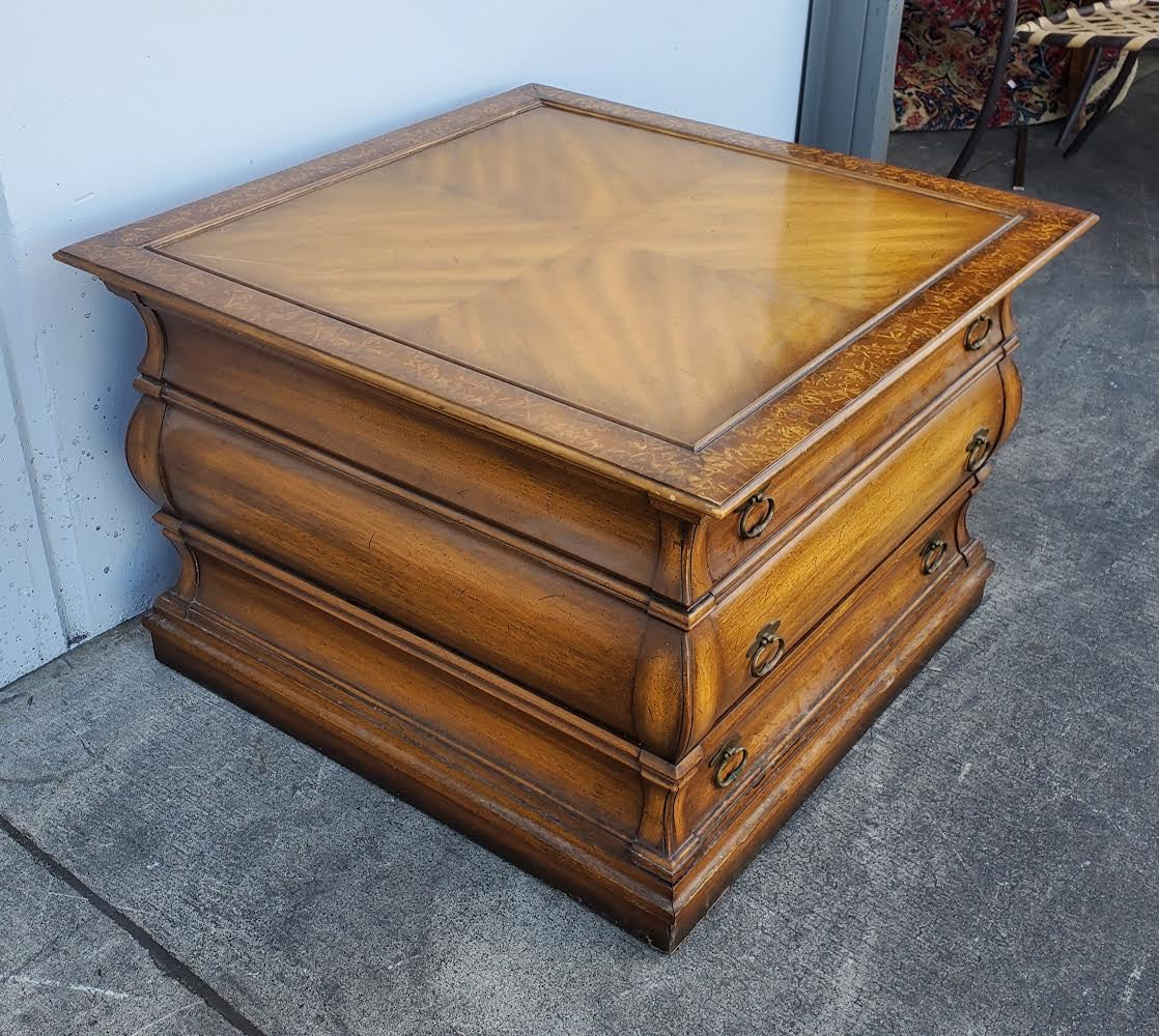 Weiman wood antique end/side table