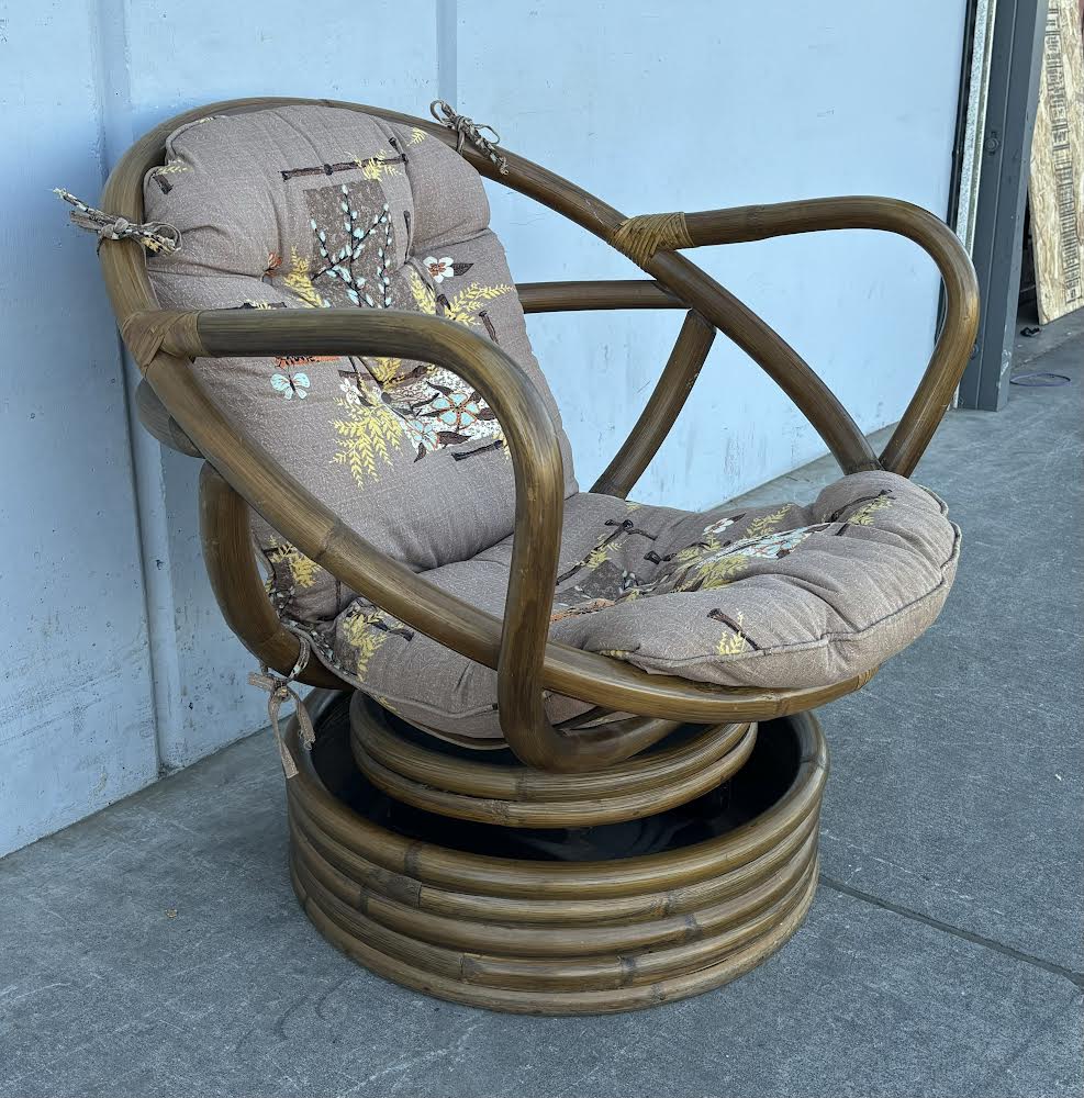 Boho Vintage Egg Lounge Chair