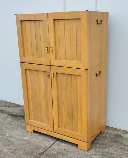 light wood cabinet wardrobe / armoire