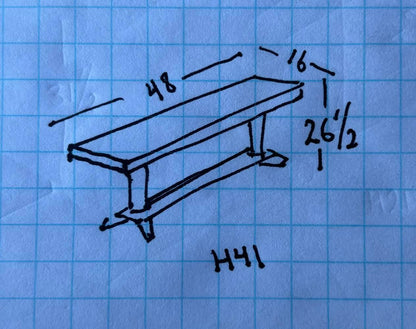 USA Made Sofa Entryway Console Table