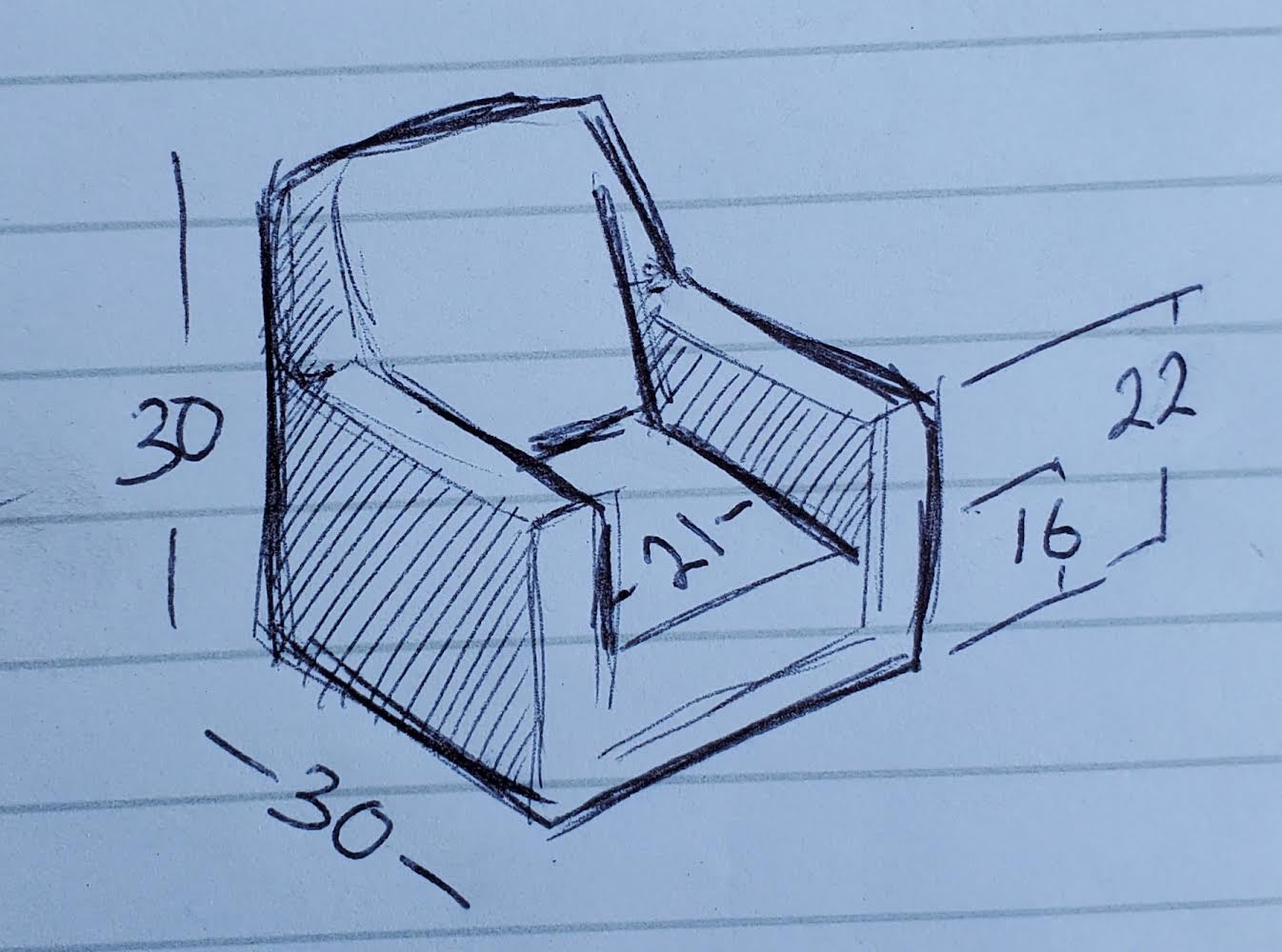green (2) armchairs