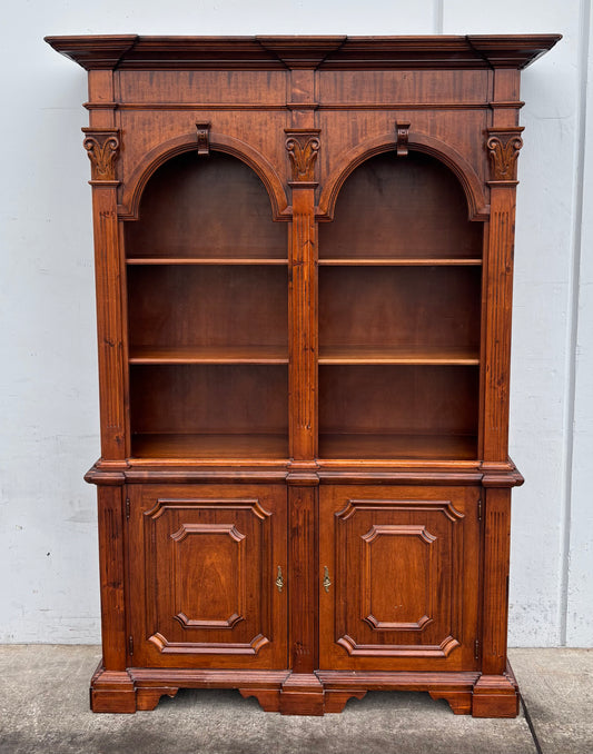 Vintage/ antique wall shelf/ bookshelf cabinet Ethan Allen style