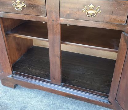 Vintage Sears Open Hearth china hutch cabinet