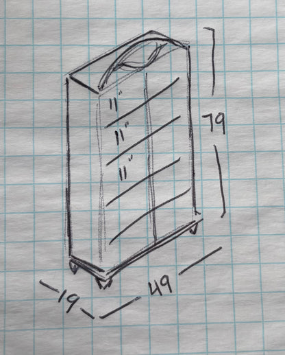 Vintage/antique two door walnut armoire/wardrobe cabinet (2/$350 each)