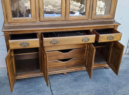 Ethan allen china cabinet hutch
