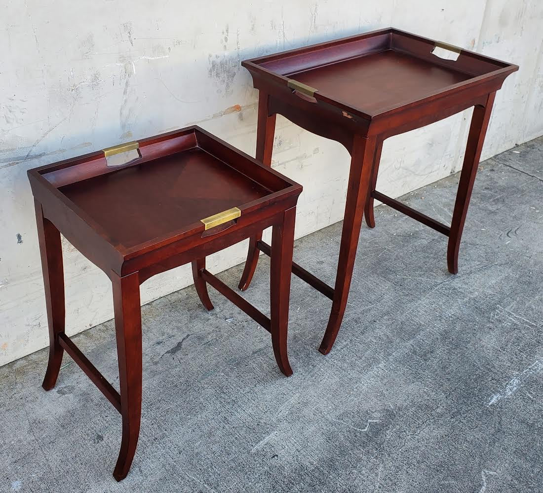 Bombay end/side tables (2)