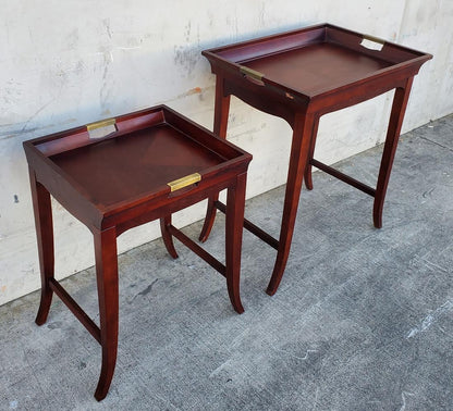 Bombay end/side tables (2)