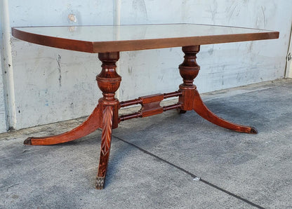 Mersman coffee table dark wood