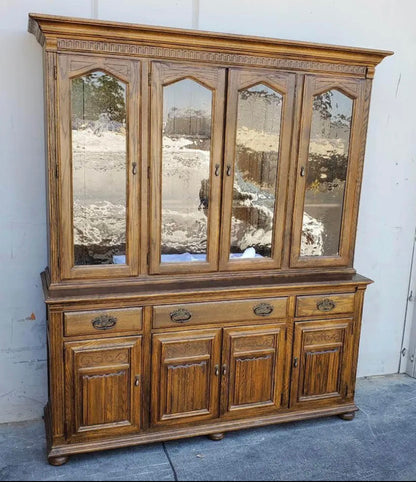 Ethan allen china cabinet hutch