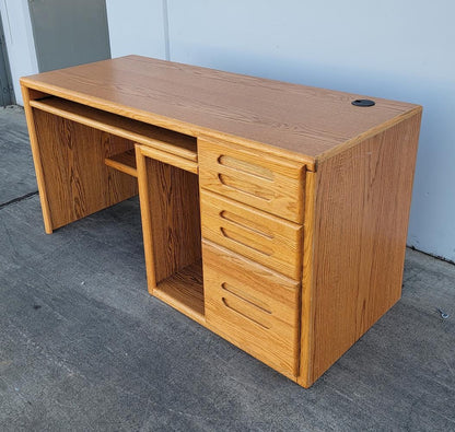 office/ computer desk light wood