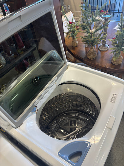 Samsung electric washer and dryer set