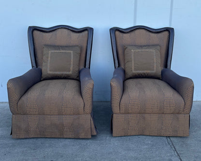 A. R. T. Brown armchairs