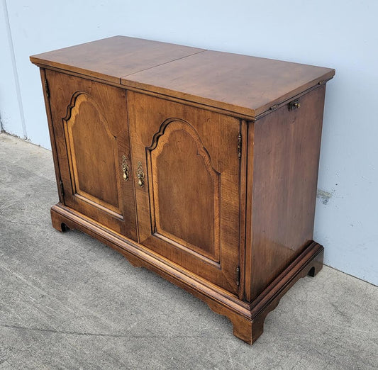 Century buffet/cabinet flip top server
