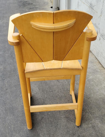 peter danko light wood (3) bar/counter armchairs/stools