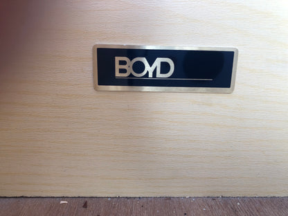 Boyd light wood/ blonde armoire/ wardrobe cabinet