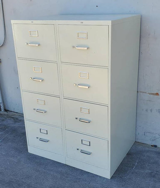 Hon vertical 2 file cabinets 4 drawers