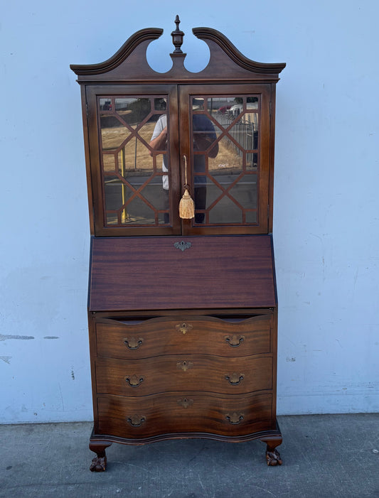Antique Mahogany Secretary Desk