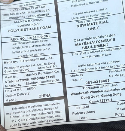 Stanley bed end bench