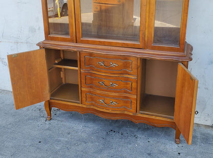 China hutch display cabinet