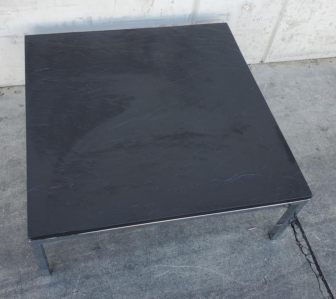 Black top lounge/coffee table
