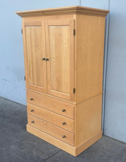 Light Wood Armoire