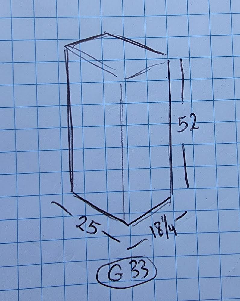 Black vertical file cabinet