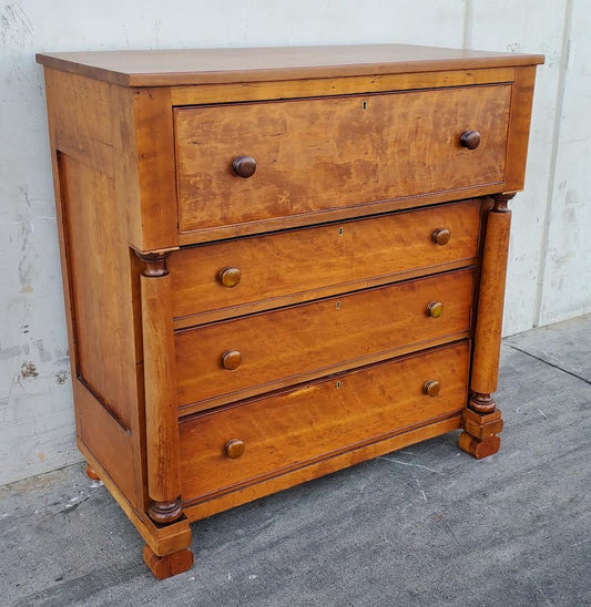 Secretary chest of drawers antique/vintage