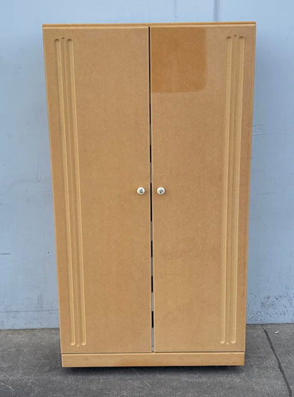 Vintage Wardrobe Hutch Tall Dresser Organizer