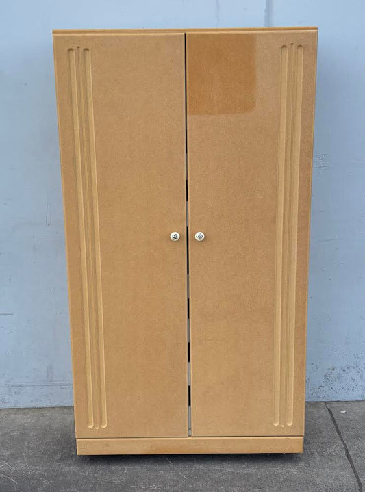 Vintage Wardrobe Hutch Tall Dresser Organizer
