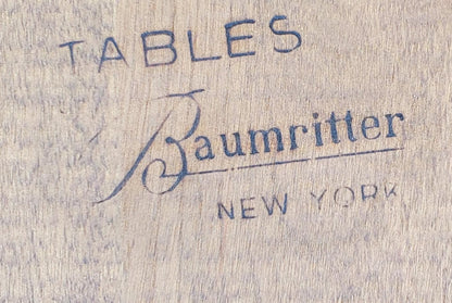 Baumritter end/side tables (2)