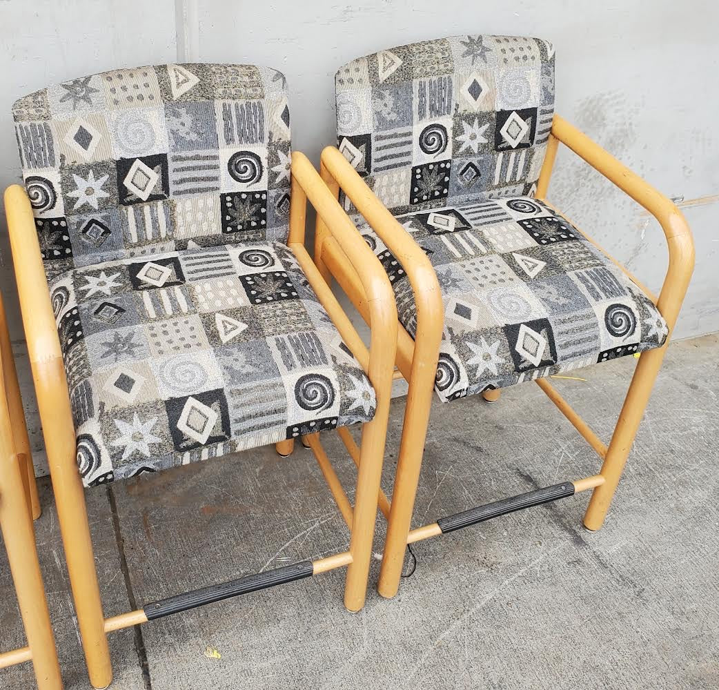 Side guest armchairs bentwood style (3 available) Bar stools/counter modern chairs