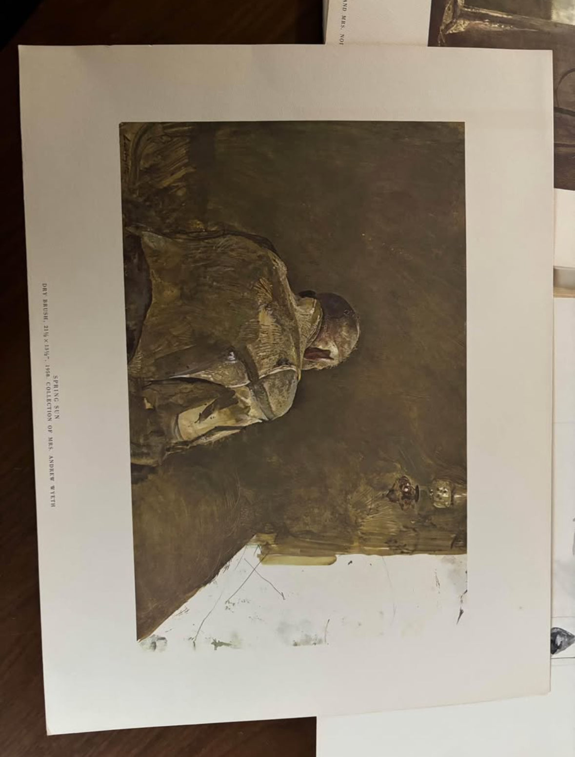 The FOUR SEASONS a Portfolio of 7 Loose Prints by Andrew Wyeth in Case First Printing 1962