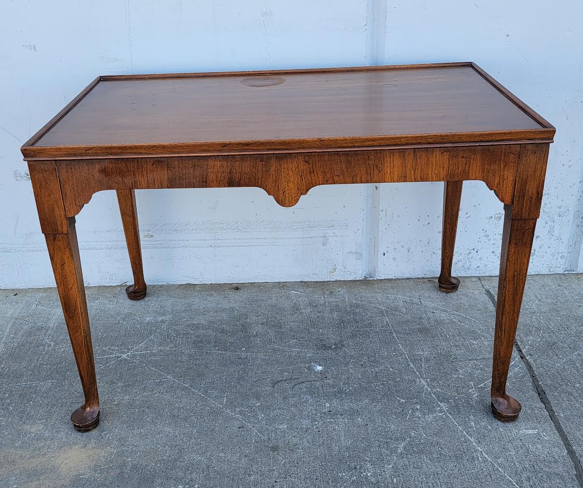 Vintage tea side table library/writing table