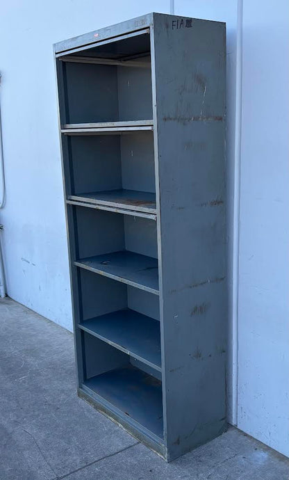 TAB Steel Metal Grey Garage Shelf Organizer