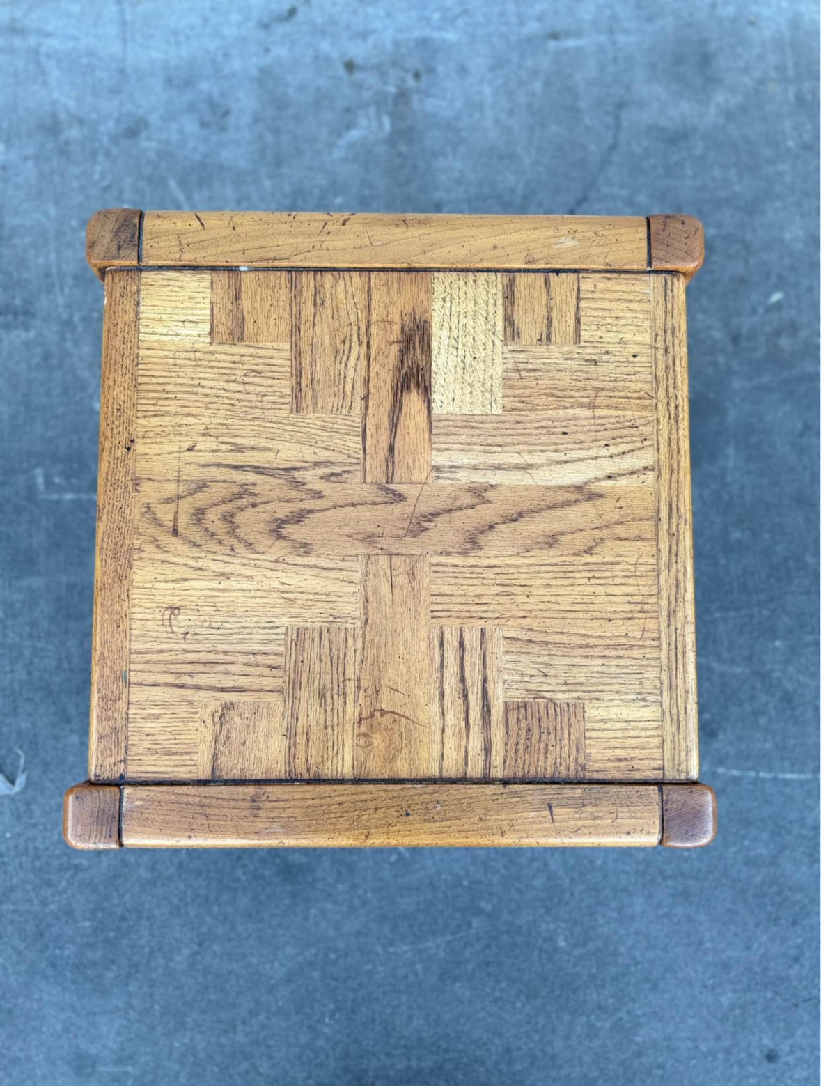 Vintage Wicker Coffee table/side table