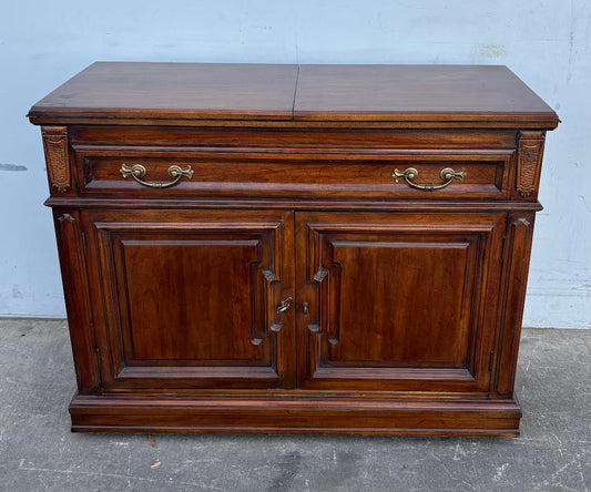 Antique Davis Cabinet Company Mahogany Server