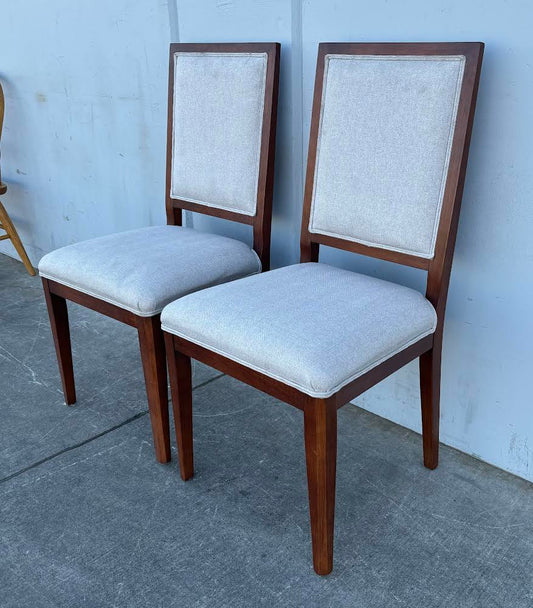 Dining Side Chairs, a pair