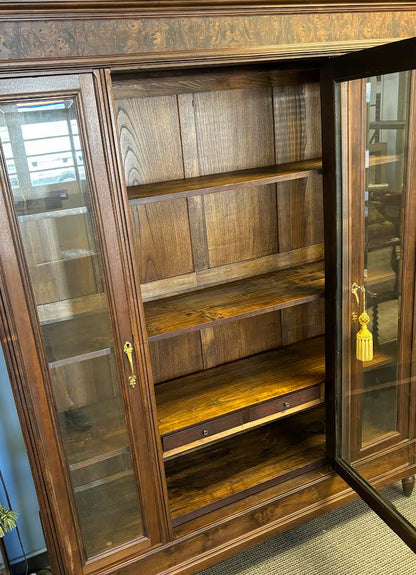 Large Mahogany Display Cabinet