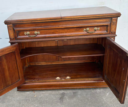 Antique Davis Cabinet Company Mahogany Server