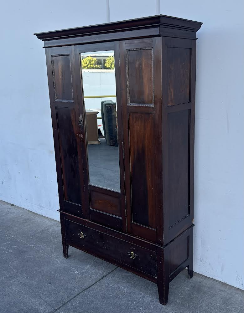 Antique Armoire Wardrobe Closet