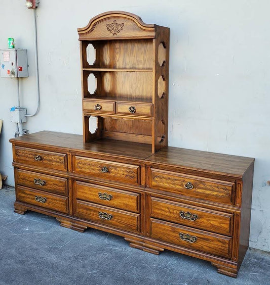 Sumter nightstands (2) and chest with hutch/bookcase
