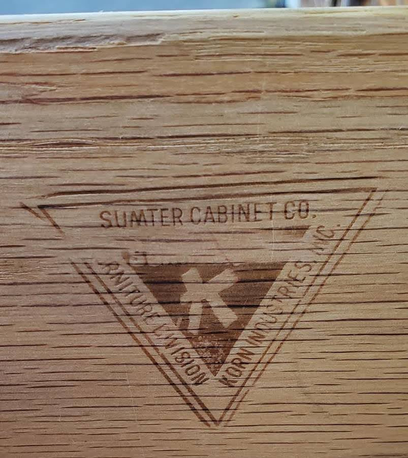Sumter nightstands (2) and chest with hutch/bookcase