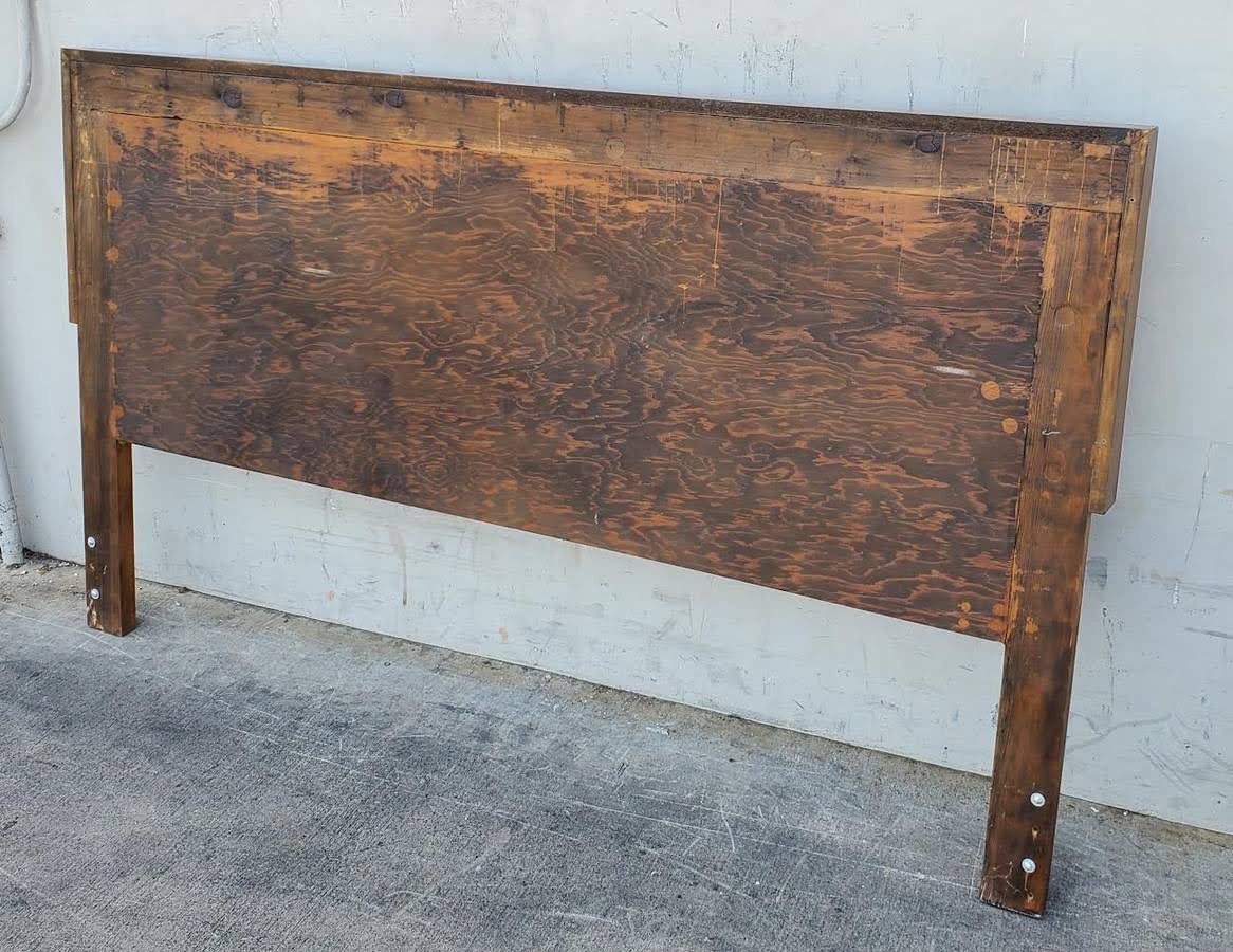 Antique/vintage carved headboard
