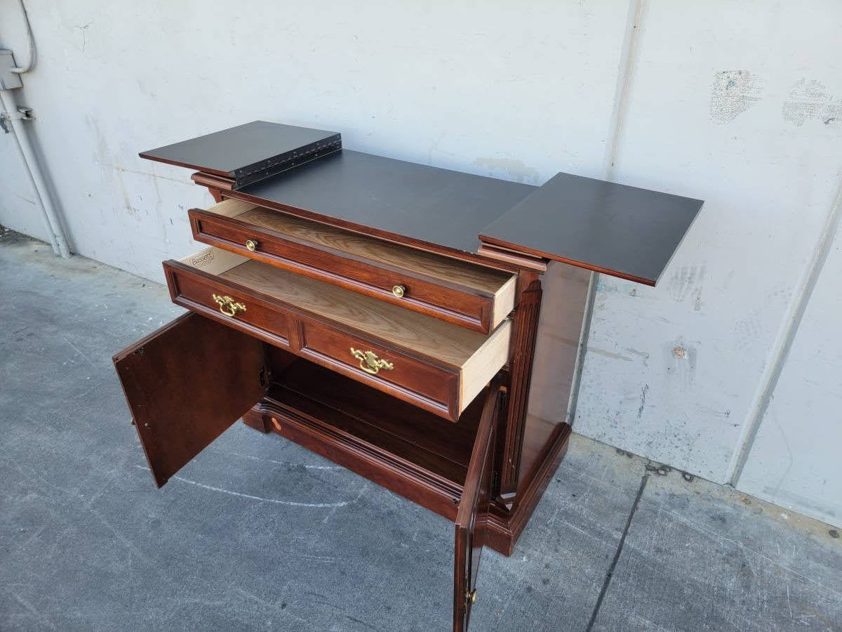 Bassett kitchen buffet dresser cabinet