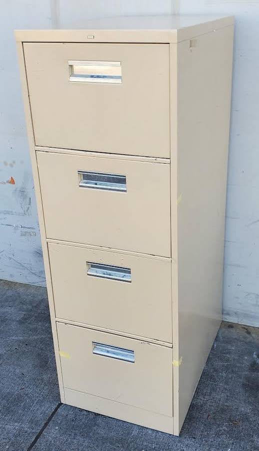 Hon file cabinet 4 drawers