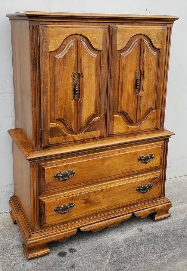 Armoire 6 drawers light wood