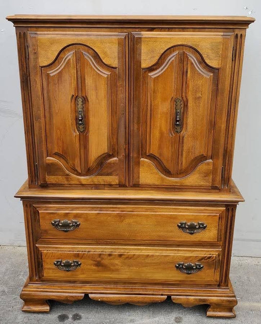 Armoire 6 drawers light wood
